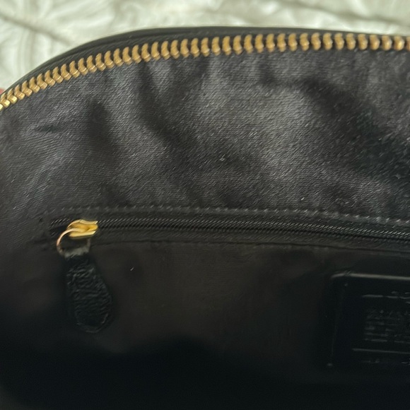 Coach Sierra Satchel Black with Gold Hardware alike New Condition - Picture 12 of 16